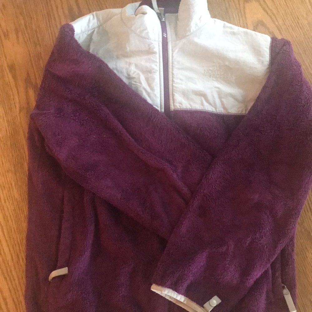 Girls XL purple north face
